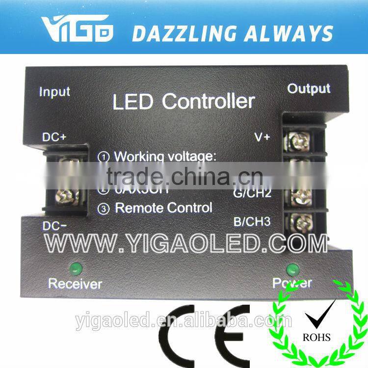 Manufacture in China factory RGB Touch Screen Dimmable LED RGB Remote Wireless RF Controller