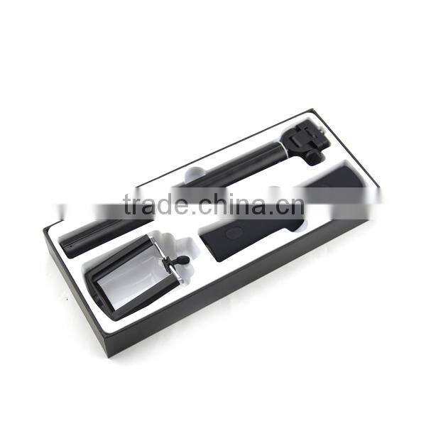 2015 Wholesale Aluminum Alloy Selfie Stick Bluetooth Camera Bluetooth Monopod Selfie Stick for Phone