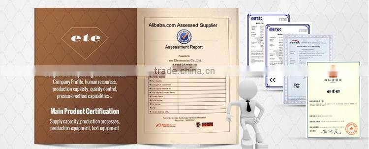 ETE door phone intercom system 4"TFT LCD handset monitor color ETE apartment wired night vision ring doorbell video