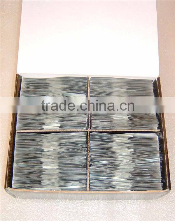 nail polish remover foil paper with embossed logo