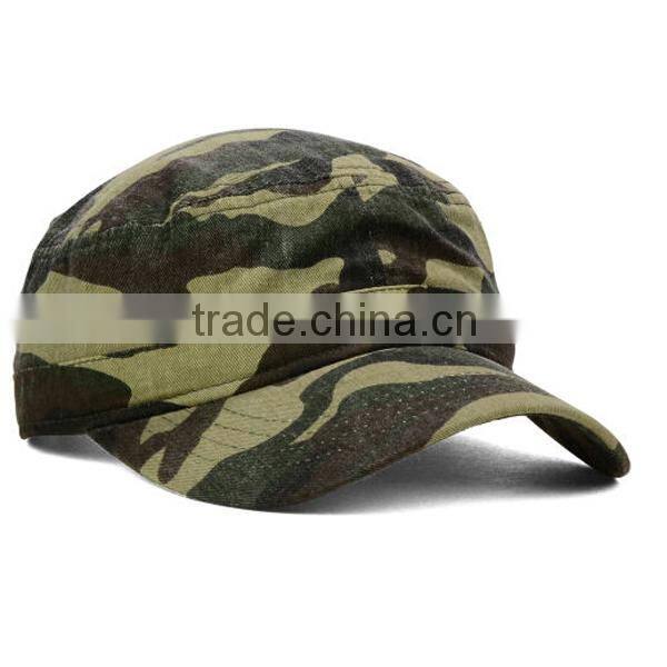 Fast lead time 100%cotton camo military uniform cap
