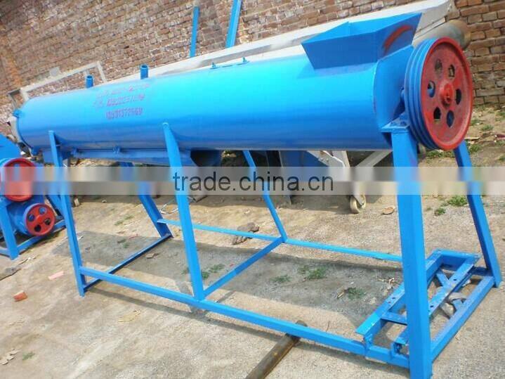 two stage waste plastic washing machine, waste plastic washer friction type