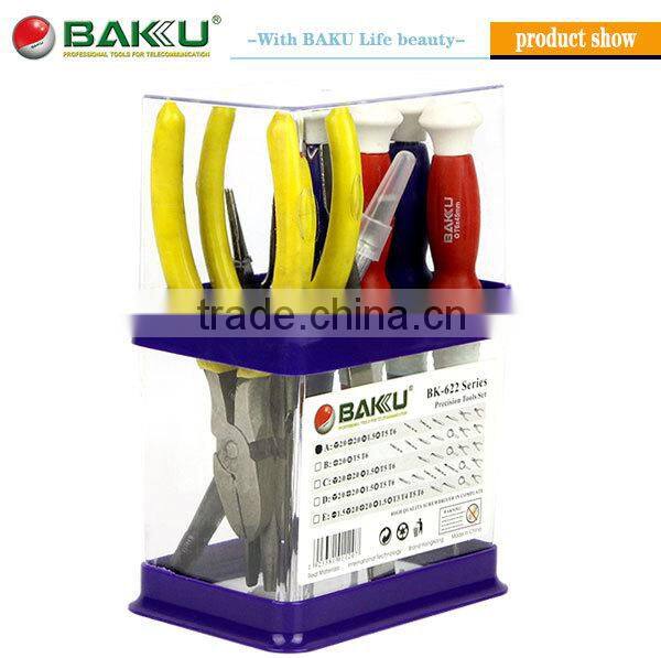 High quality precison screwdriver set fit kind of electrical tools and moblie phone (BK-622)