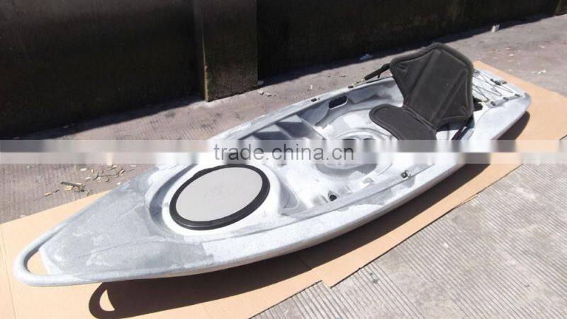 Hot sale plastic Leisure kayak sit on top single seat fishing kayak Canoe jet kayak