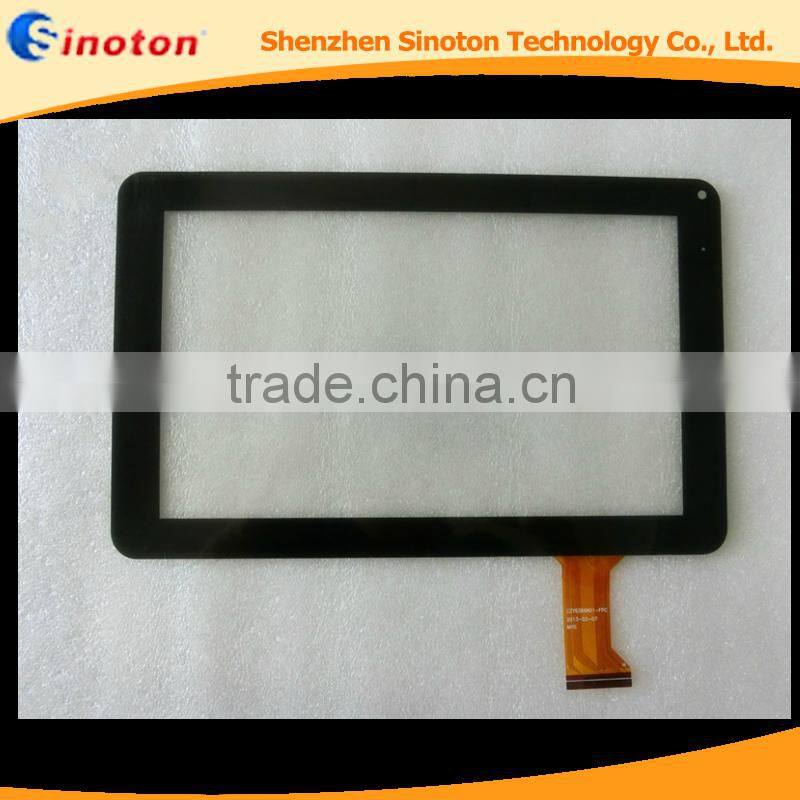 Touch Screen Digitizer Glass for CZY6366A01-FPC black