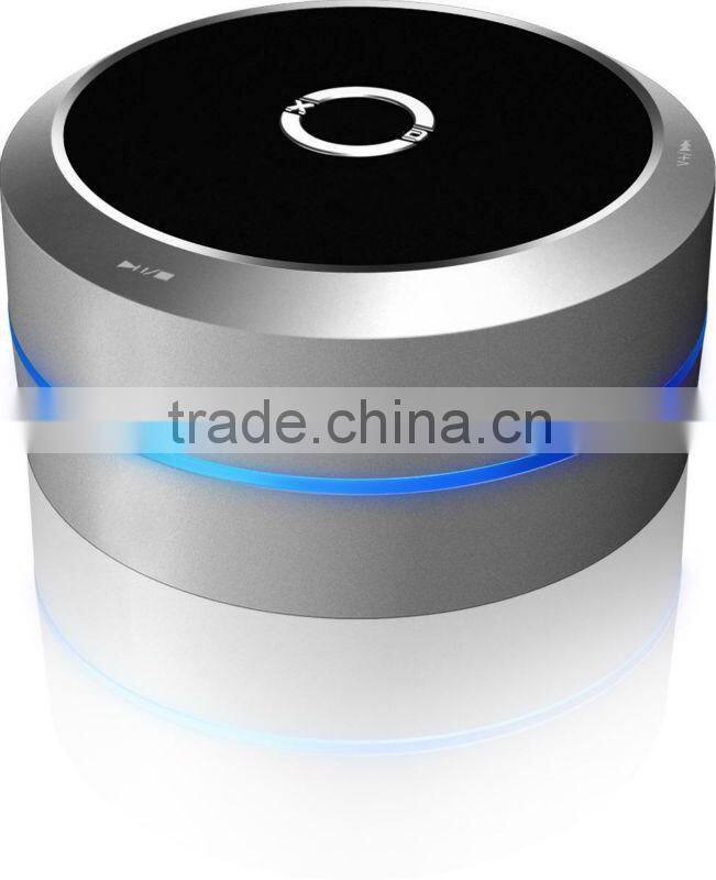 NEW DESIGN Aluminum wireless protable bluetooth MINI speaker for mobile iphone and table pc ipad