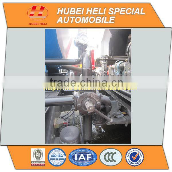 DONGFENG 4x2 6000L small vacuum sewage suction truck with vacuum pump 120hp