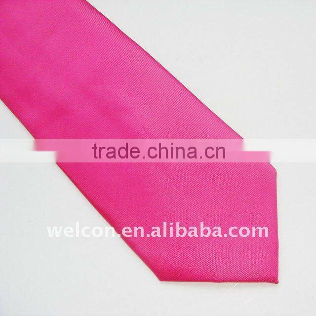 men 100% silk men pink necktie