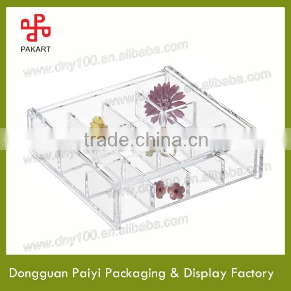 2014 latest hot sale acylic box for adhesive tape