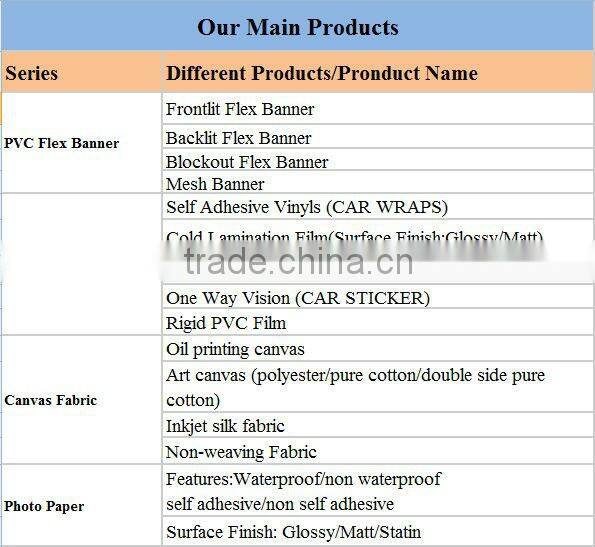 waterproof self adhesive a4 photo paper