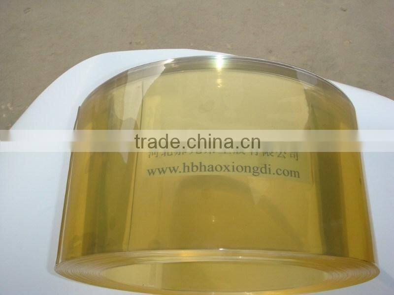 Standard Crystal Blue Flexible Transparent PVC Strip Curtains