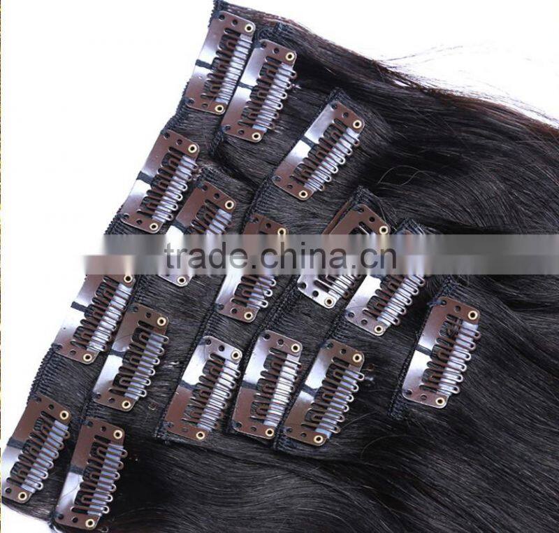 clip in curly hair extension indian human hair clip in hair extension
