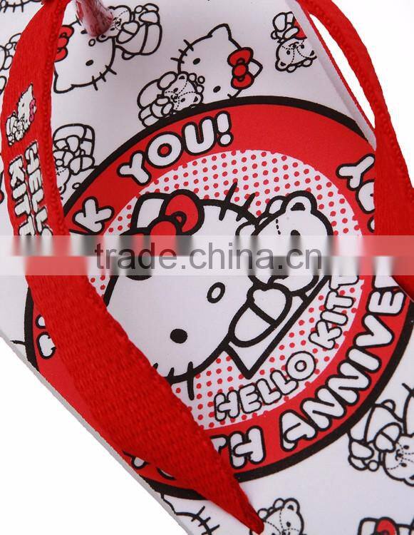 2016 latest design bulk quantity personalized pattern logo pink anti-slip spa slippers for girls