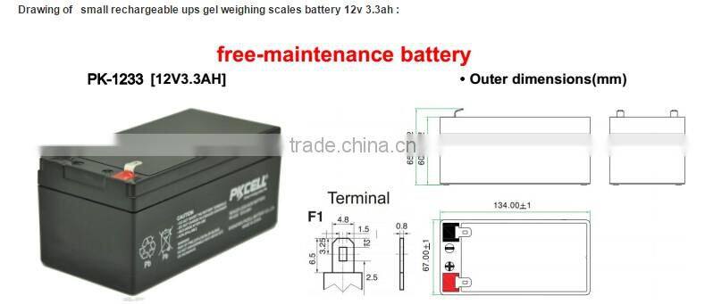Sealed Lead Acid Battery 12v 3.3ah Sealed Lead Acid Battery 12v 3.3ah Battery