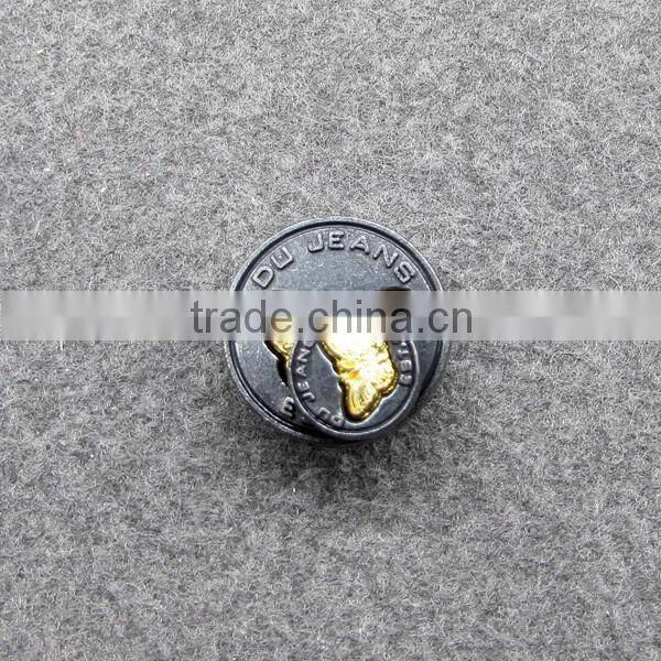 New fashion butterfly jeans button