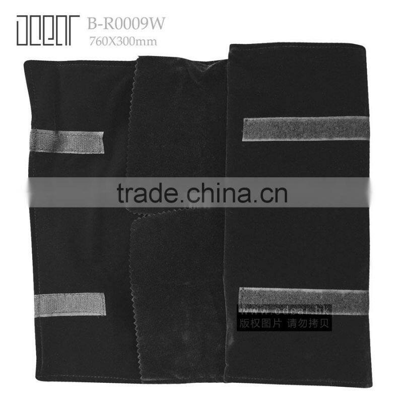 Luxury gray velvet watching folding B-R0009S