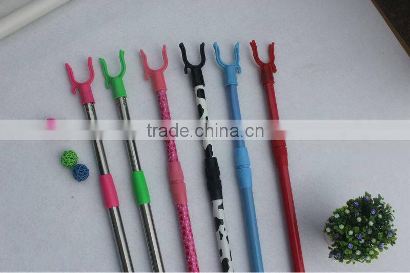 Market hot saling Cloth hanger fork with telescopic handle