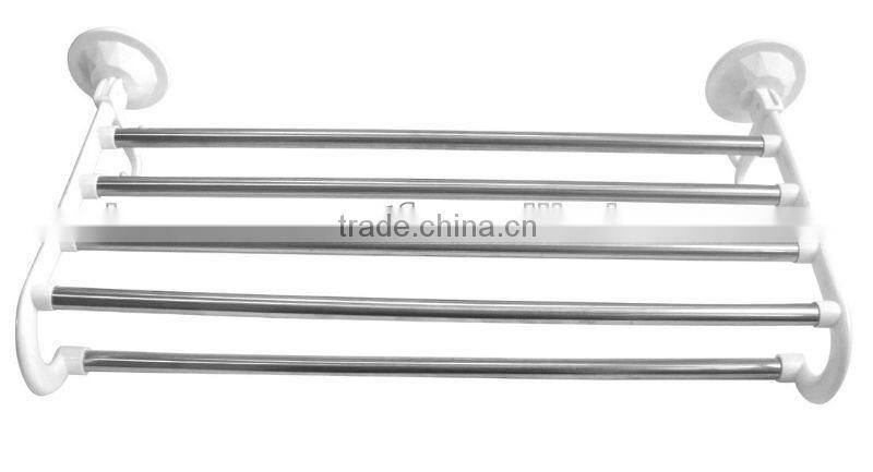 multifuction PP +steel stainless bathroom shelf