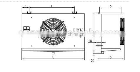 Mini cool cold room small portable evaporative air cooler