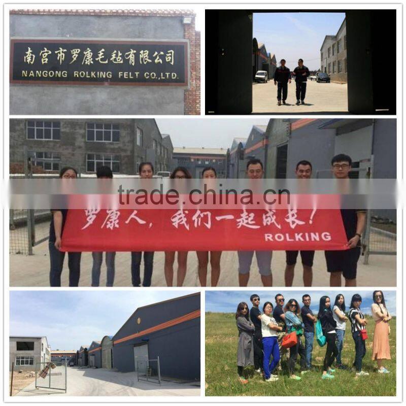 Wool Blend Felt Squares (22cm) - 10 Piece Pack - MIXED BUNDLES (Neutrals)