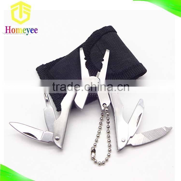 Mini Fishing turtle folding plier /Stainless Steel Keychain Pliers