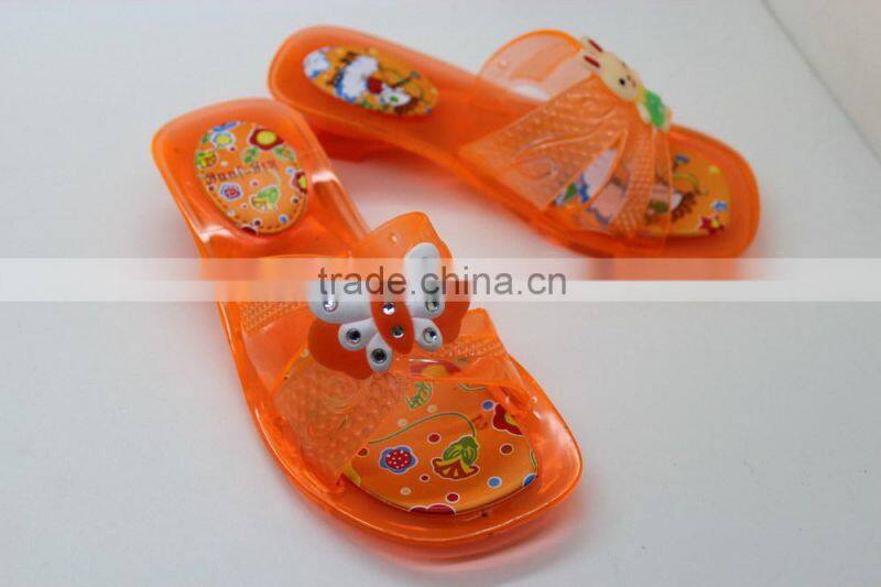 Girl pean dancing sandals DIY sandals