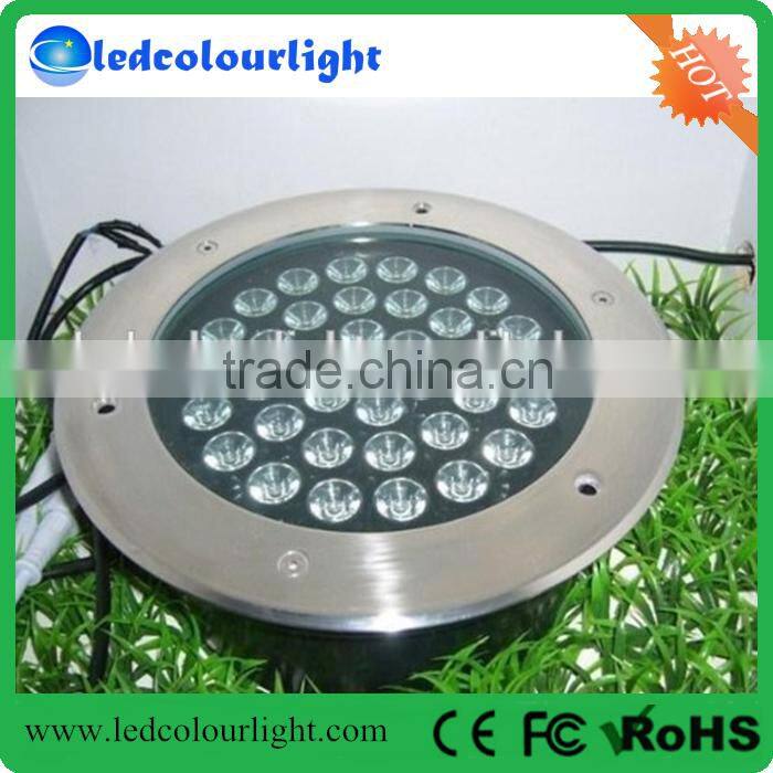 CE RoHS approved dmx rgb outdoor led inground lights