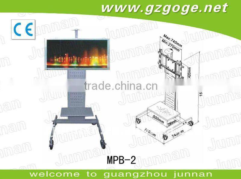 Junnan adjustable plasma lcd cart
