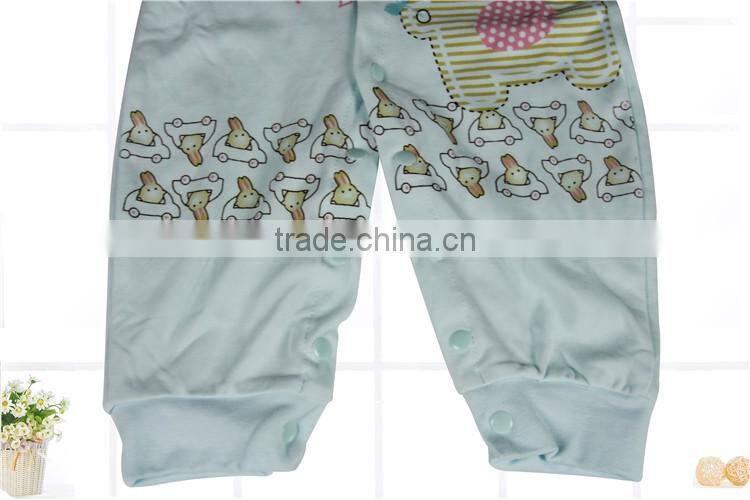 2016 new design hot sale promotional words printing baby romper cute baby clothes