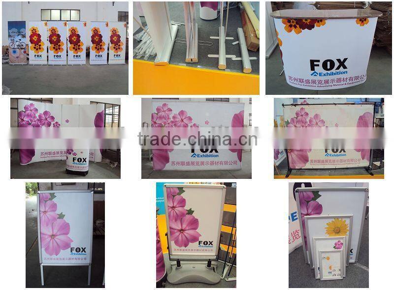 29mm flat aluminum chrome poster snap frame