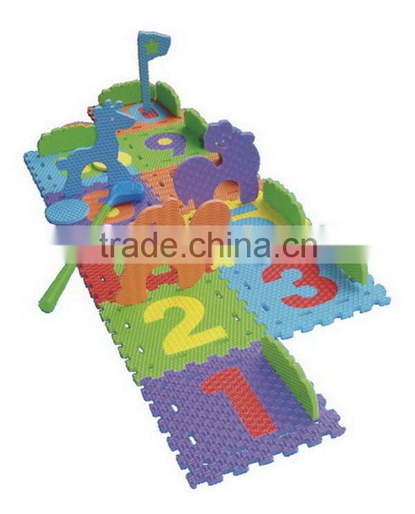 Melors EVA foam figures puzzles play mats educational kits floor mat
