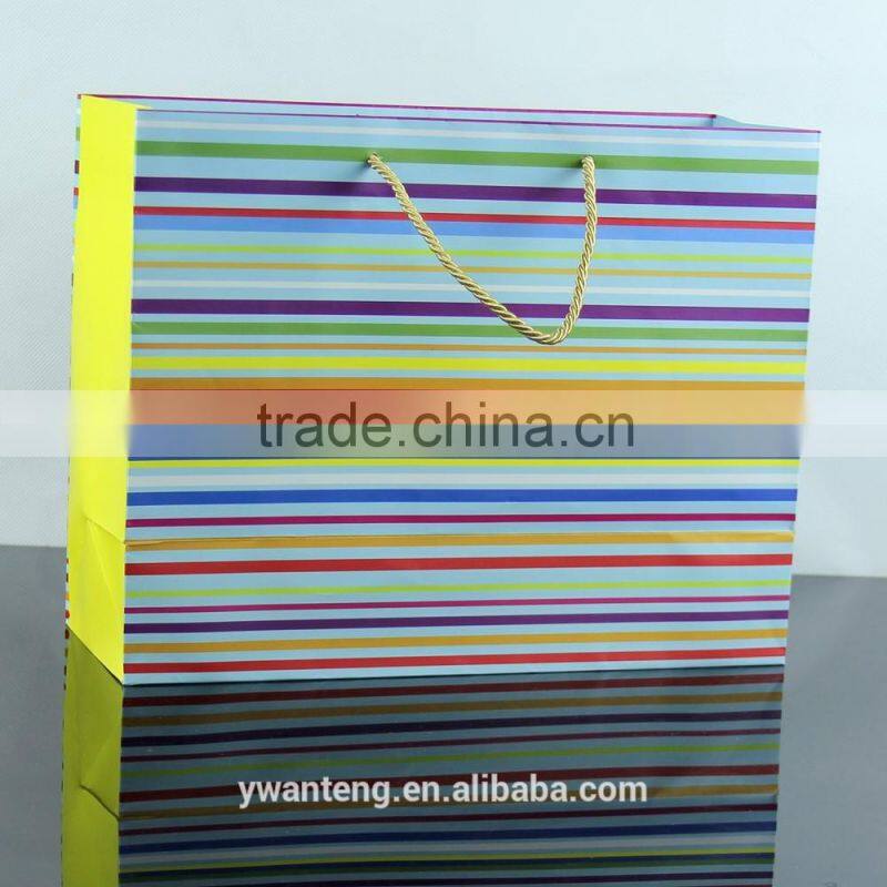 Wholesale Matt lamination art gift paper bag