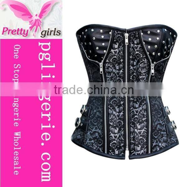 Open hot sexy women photo steel bone corset