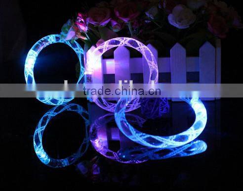 fashion acrylic led bangle bracelet