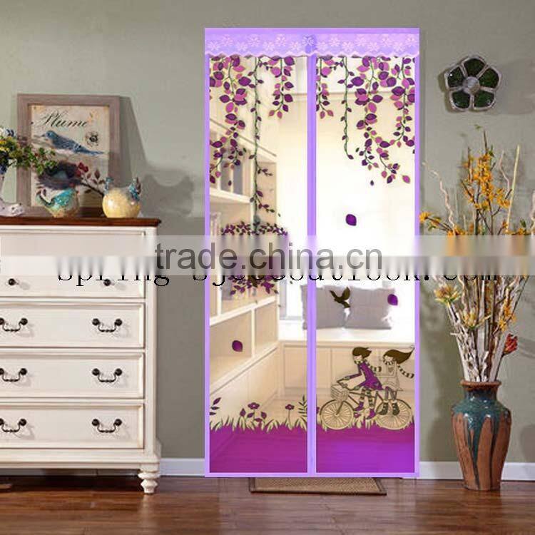 Free installation type Door stripe anti-mosquito screen door in summer prevent flies