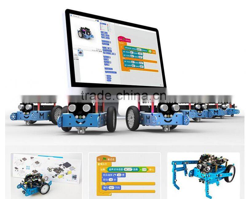 Educational Robot Kit for Kids Blue(Bluetooth Version)-Makeblock mBot robot