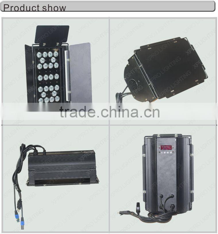 China stage light 5W high brightness White & Amber led light 24pcs*5W led light TV studio light for concert, party, film,theatre