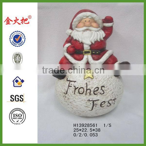 Christmas reindeer decoration with lantern