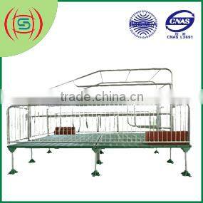 Double plastic pig feed water trough
