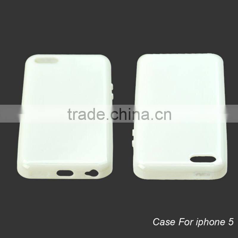 OEM customized transparent matte man case for iphone 5