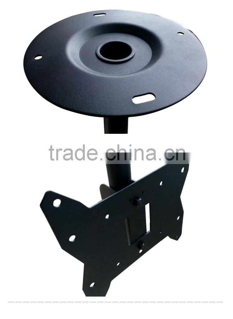 Adjustable Full Motion 360 Degree Rotation Tilting Swivel TV Ceiling Mount Bracket for 14 to 37 inch Flat Panel LCD LED TVs