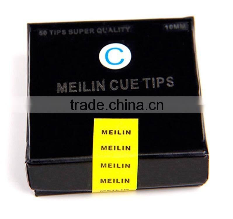 Wholesale 50 pcs high quality 10mm snooker pool cue tips