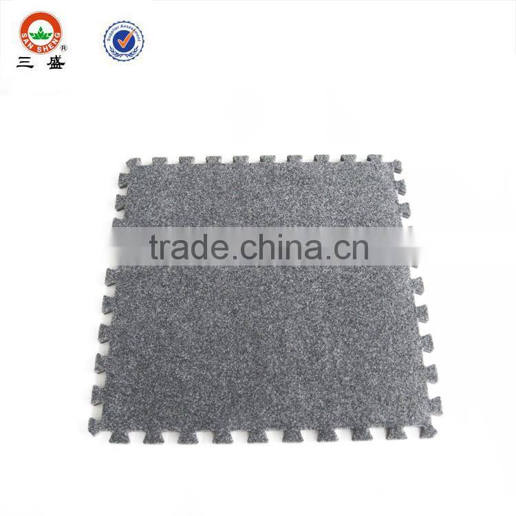 Cheap factory directly floor mat with carpet