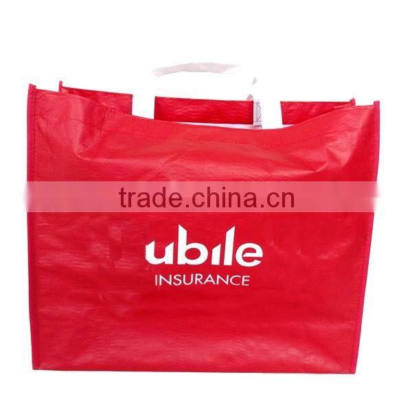 glossy matt laminated shopping pp woven bag china