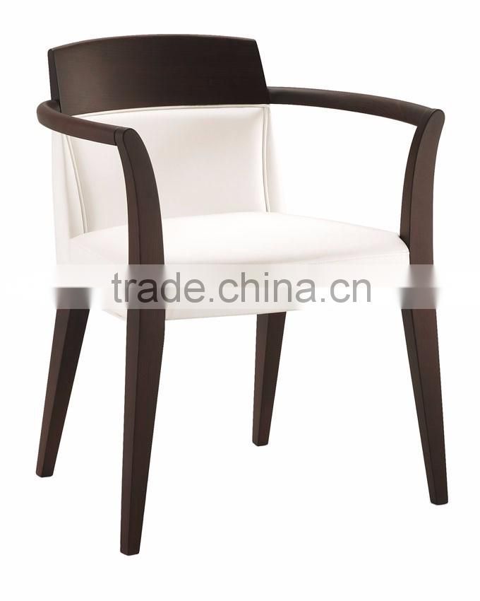 Custom modern hotel chair solid wood chairs commercial quality furniture design