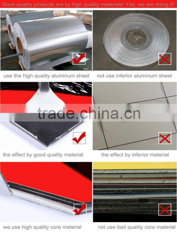 Popular decoration material alucobond aluminium composite panel alucobond prices