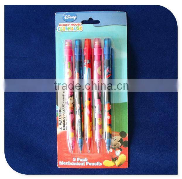 promotion cartoon cute mechanical pencils