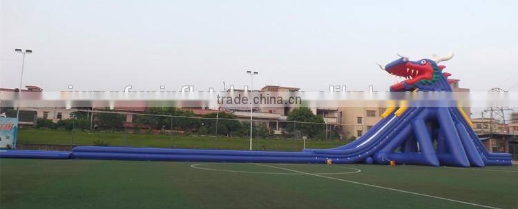 HUGE DRAGON INFLATABLE WATER SLIDE FOR ADULTS AND CHILDREN