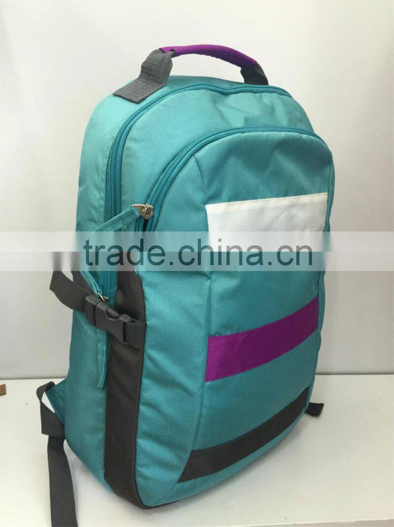 2016 fashion & concise sport backpacks for outdoor activities,turquoise ,YX-SP-13