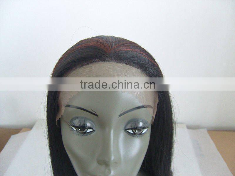 similar Freetress synthetic hair lace front wig for african america